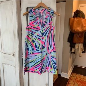 Lilly Pulitzer Essie dress in Sea Dreamin- Indigo